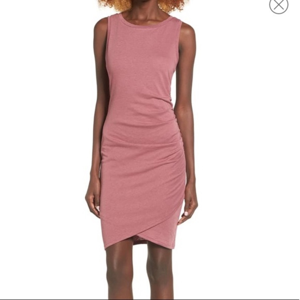 Leith body-con shirt dress